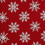 Festive Snowflake Wonder(Red)