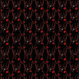 Spooky Cat Inspired Floor Covering(Black)