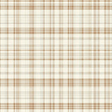 Chic Cream Camel Plaid Area Non Slip Geometric(Beige)