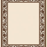 Enchanted Garden Lattice Verdant Foliage Dreamscape(Brown)