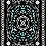 Nordic Crystal Elegant Seasonal Accent Floor Covering(Black)