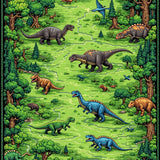 Educational Road Map Adventure Design(Green)