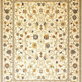 Ancient Floral Hallway for Entryway Floor(Beige)