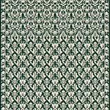 Botanical Leaf Lattice with Garden Trellis Inspiration (Green) - ODIKA