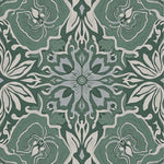 Abstract Bloom Aged Transitional Symmetrical Decorative Charm (Green) - ODIKA