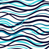 Wave Ripple Shag Decorative Flooring Accent (White)