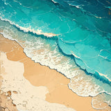 Ocean Vibes Dorm Room(Blue)