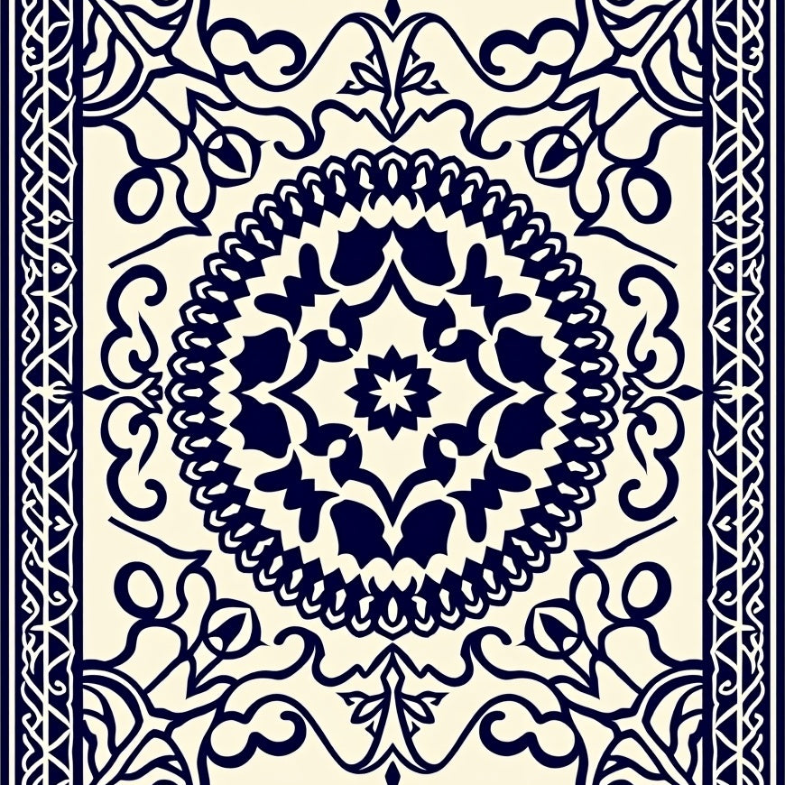 Tile featuring Quatrefoil Design (Ivory) - ODIKA