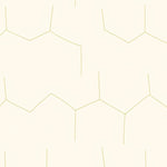Minimalist Hexagonal Grid with Subtle Gradient Transitions (Ivory) - ODIKA
