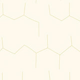 Minimalist Hexagonal Grid with Subtle Gradient Transitions (Ivory) - ODIKA