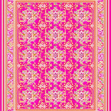 Whimsical Colorful Tiled(Pink)
