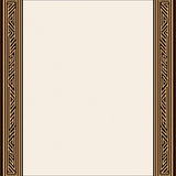 Interlocking Classic Borders with Contemporary Motifs(Brown)