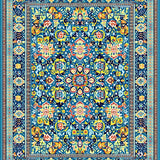 Beige Mud Trapper Doormat for Entryway(Blue)