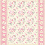 Serene Light Pink Daisy Theme(Ivory)
