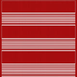 Nordic Jolly Bands Elegant Walkway Trim Merry Decorative(Red)