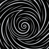 Abstract Swirl Spiral Design Pet Friendly Floor(Black)