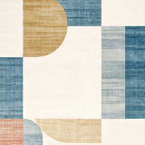 Abstract Geometric Area Modern Home Decor(Beige)