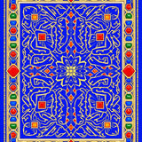 Mosaic Jewel Tapestry Visual Symphony(Blue)