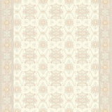 Elegant Neutral with Textured Floral(Beige)