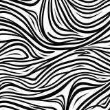 Abstract Marble Swirl Design with Flowing Waves(Black)