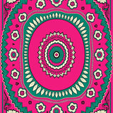 Starburst with Intricate Petal Motifs (Pink)