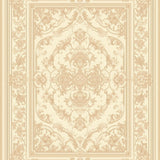 Refined Area with Intricate Baroque Style in Beige(Beige)