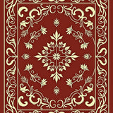 Harvest Festival Vines and Ferns Artistic Arrangement(Red)