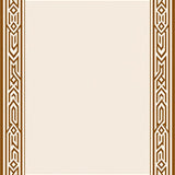 Exquisite Labyrinth Honeycomb Contemporary Artistic (Brown)