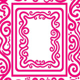 Luxurious Swirl Elegant Vibrant Contemporary Decorative (Pink) - ODIKA