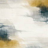 Estrella Collection Eclectic Ink Wash Abstract Area(White)