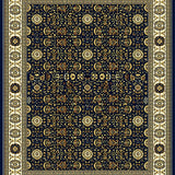 Geometric Round Jute Placemat Bohemian Artistry(Black)