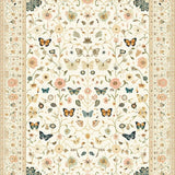 Cute Butterfly Boho Bathroom(Ivory)