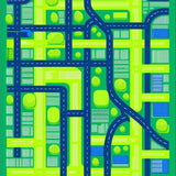 Fun City Themed Imaginative Play Surface(Green)