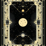 Contemporary Ethereal Patterned(Black)