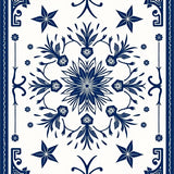 Snowflake Crystal Elegant Embellished Accent(Blue)