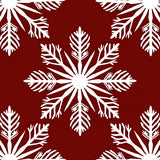 Festive Snowflake Holiday Celebration Accent Doorway Welcome(Red)