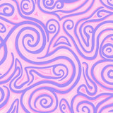 Whimsical Abstract Swirl with Lilac and Highlights (Pink)