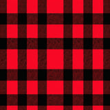 Mountain Flannel Patchwork Cabin Accessory(Red)