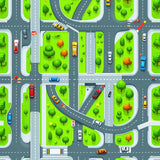 Enchanted Neighborhood Traffic Map(Green)