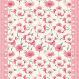Trendy Cheerful Botanical Print(White)