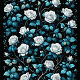 Vibrant Romantic Blossom Aesthetic(Blue)