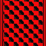 Yuletide Tartan Front Step Greeting Seasonal Accent(Red)