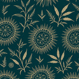 Winter Wonderland Botanical(Green)