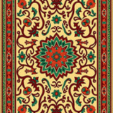 Autumn Harvest Medallion with Intricate Botanical Motifs(Beige)