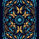 Mystical Fauna Dreamscape (Black)