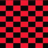 Buffalo Checkered Farmhouse Lattice Accent Decorative(Red)