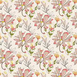 Artisan Meadow Blooms Featuring Vintage Botanical Illustrations(Pink)