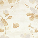 Beige Hues Corner Abstract Floral Design for Kitchen(Beige)