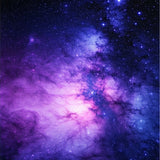 Vibrant Celestial Swirl Artwork(Purple)