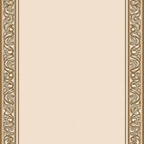 Interlocking Spiral Medallion with Vintage Lattice Accents(Beige)